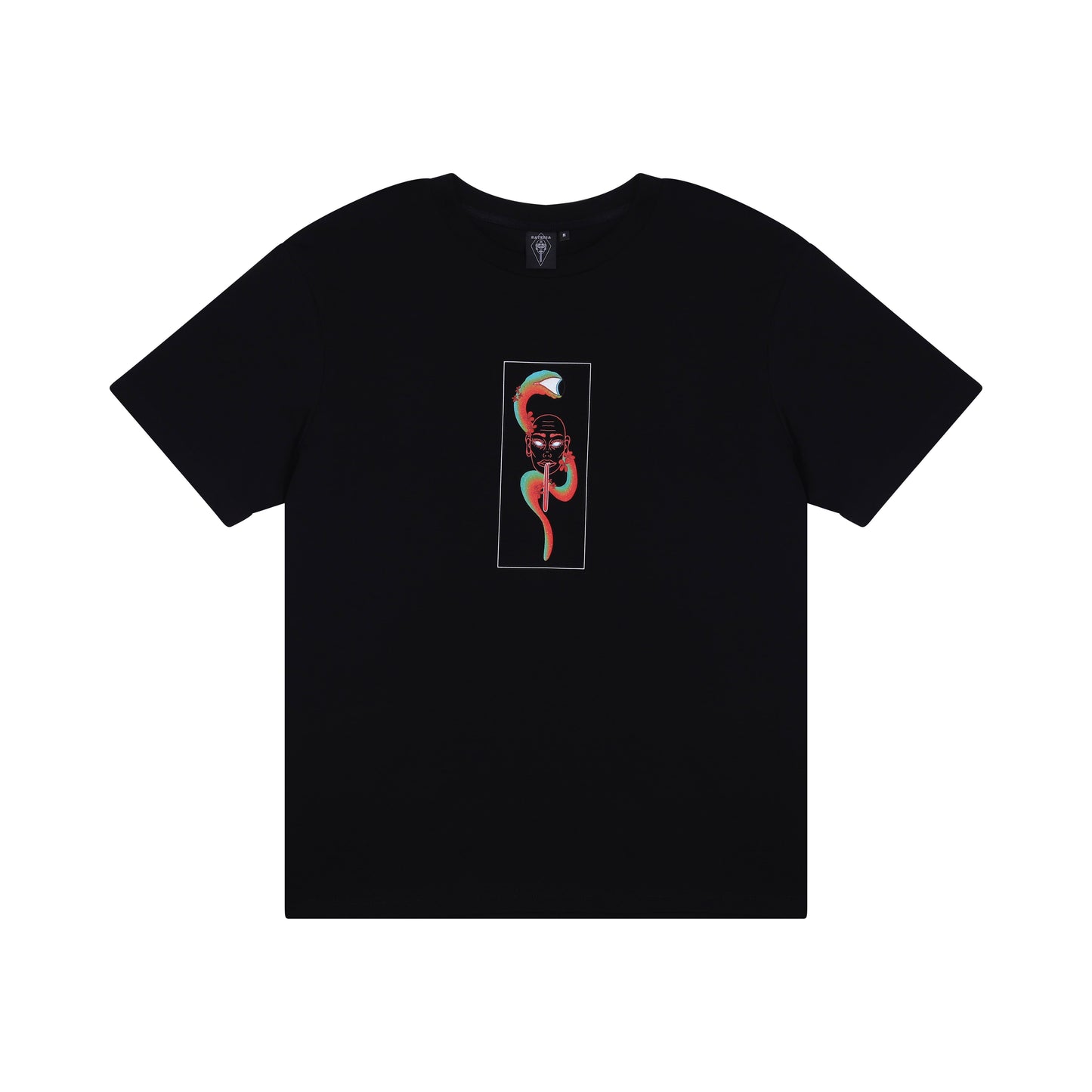 Sateria's snakeye unisex T-shirt black