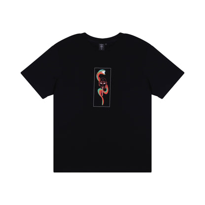 Sateria's snakeye unisex T-shirt black